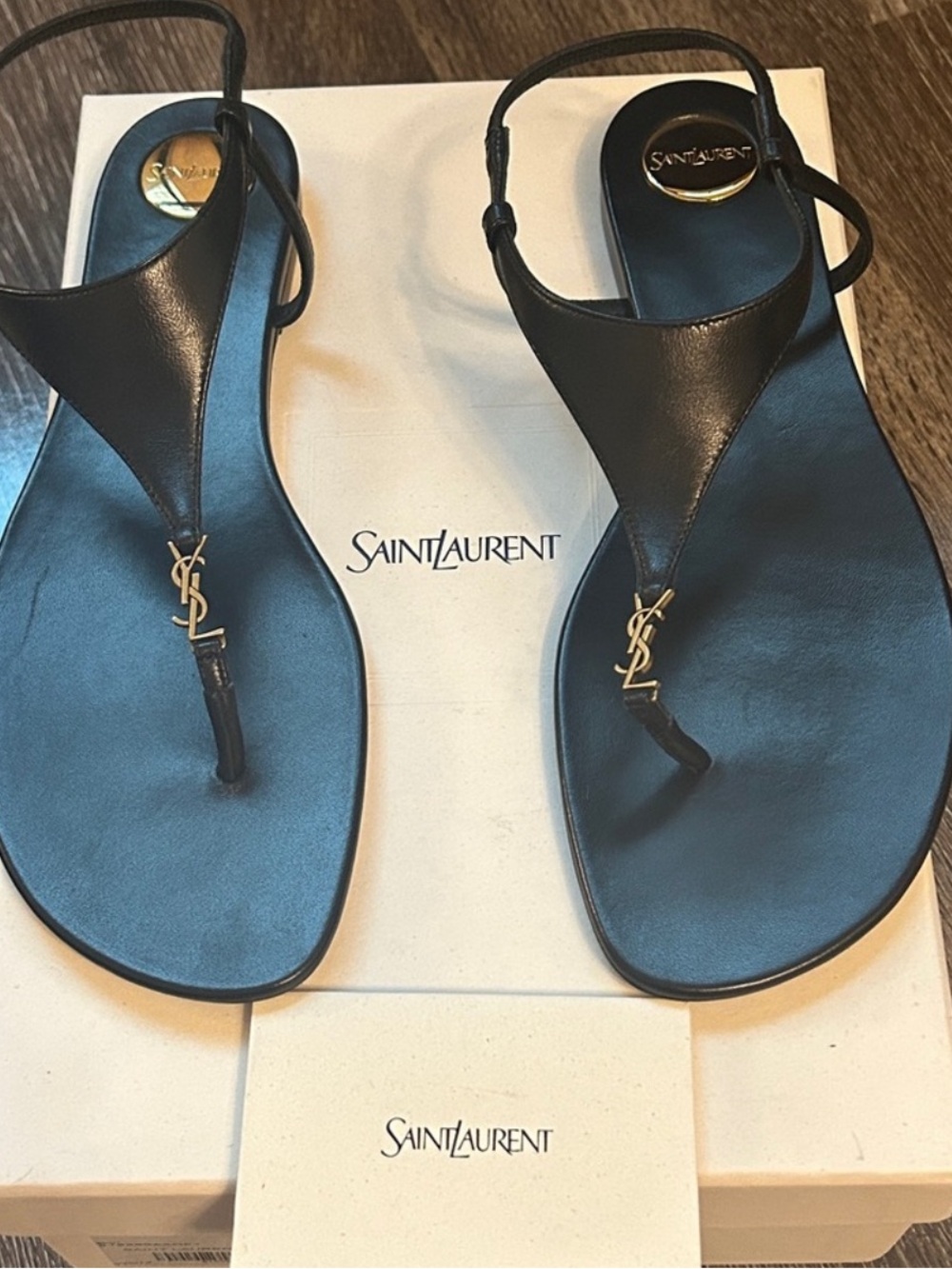 Saint Laurent NWT Cassandra Sandals - Picture 9 of 10